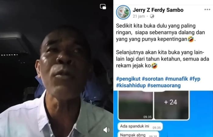 Jerry Z Ferdy Sambo Bongkar Awaluddin Rao Tukang Minta-minta Proyek di Tapteng
