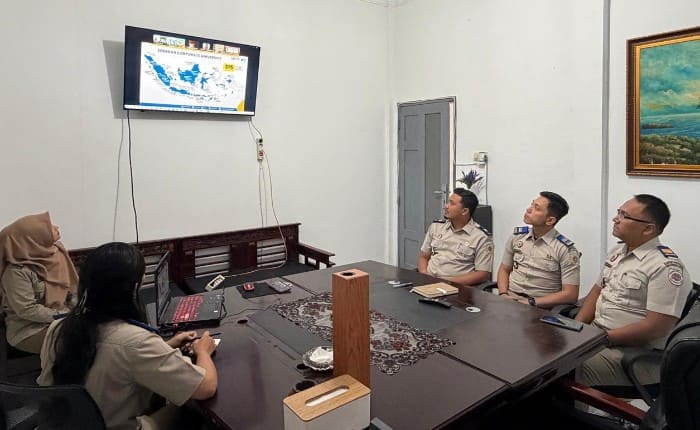 Kantah Nias Selatan Raker dengan Komisi II DPR RI