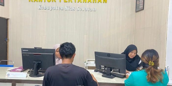 Selama Libur Nataru, Layanan Pertanahan di Kantah Nias Selatan Tetap Berjalan Optimal