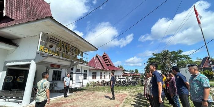 Kantah Nias Selatan Gaspol Benahi Layanan Pertanahan, Nilai Melayani Ditekankan di Apel Pagi