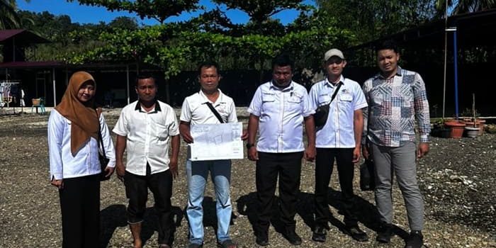 Pastikan Legalitas, Panitia A Kantah Nias Selatan Periksa Tanah Warga di Desa Hiliana’a