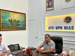 Denny Ardian Lubis Ingatkan Pegawai Kantor Pertanahan Nias Selatan Pentingnya Tertib Administrasi