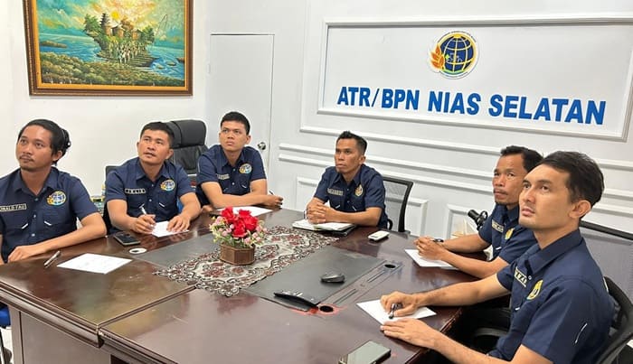 Kantah Nias Selatan Ikuti Update Aplikasi ATRBPN 2026, Layanan Pengukuran Ditarget Lebih Cepat Kantah Nias Selatan Ikuti Update Aplikasi ATRBPN 2026, Layanan Pengukuran Ditarget Lebih Cepat