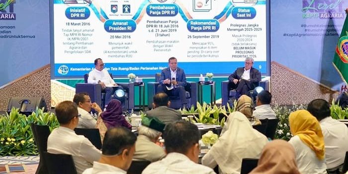 Kementerian ATRBPN Buka Ruang Kolaborasi RUU Administrasi Pertanahan, Alumni STPN Diminta Beri Masukan