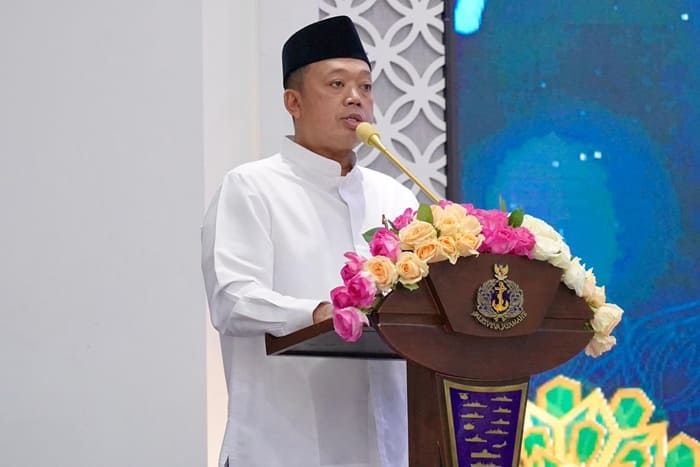 Menteri ATRBPN Nusron Berikan Tausiah di Buka Puasa Bersama KASAL Menteri ATR/BPN Nusron Berikan Tausiah di Buka Puasa Bersama KASAL