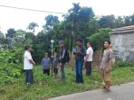 Tim Pengukuran Kantah Nias Selatan Turun Langsung Pra Survei Tanah di Desa Amorosa