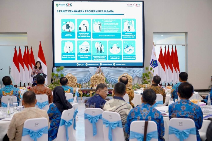 ATR/BPN Usung Sembilan Program Kerja Sama dengan KPK dan Pemda Se-Sulut