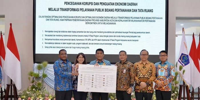 Sulut Jadi Percontohan Transformasi Pelayanan Publik Bidang Pertanahan