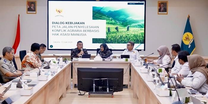 Atasi Konflik Agraria, Komnas HAM dan ATRBPN Dorong Aturan Lintas Sektor