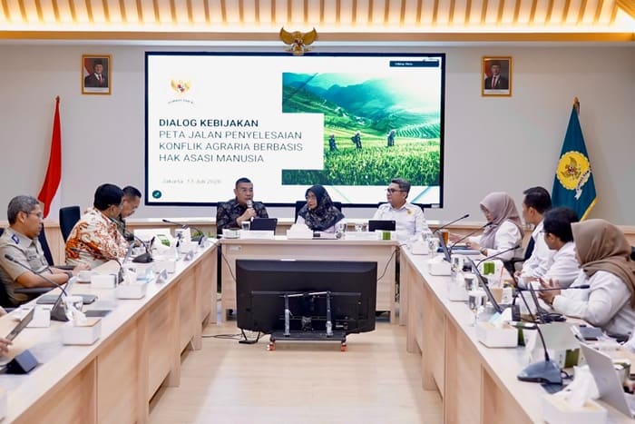 Atasi Konflik Agraria, Komnas HAM dan ATRBPN Dorong Aturan Lintas Sektor