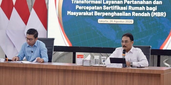 Kabar Baik untuk MBR, ATR/BPN Target Sertipikasi 11 Juta Rumah