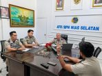 Kepala Kantah Nias Selatan Evaluasi Capaian Kerja, Minta Pegawai Makin Akuntabel
