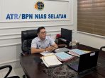 Tingkatkan Kualitas SDM, Kantah Nias Selatan Ikuti Sosialisasi Magang Nasional Kemnaker