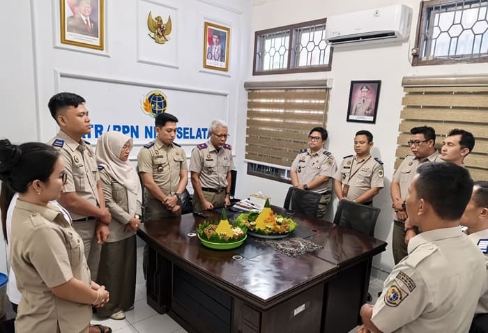 HANTARU 2026, Kantah Nias Selatan Syukuran dan Potong Tumpeng