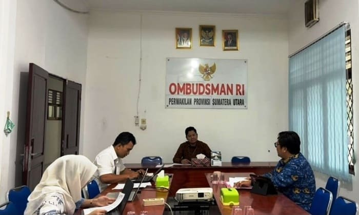 Ada Aduan Warga, Kantah Nias Selatan Penuhi Panggilan Ombudsman Sumut