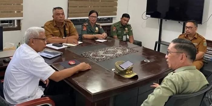 Kantah Nias Selatan Koordinasi Bersama KPH Wilayah XVI Bahas SK TORA 1502