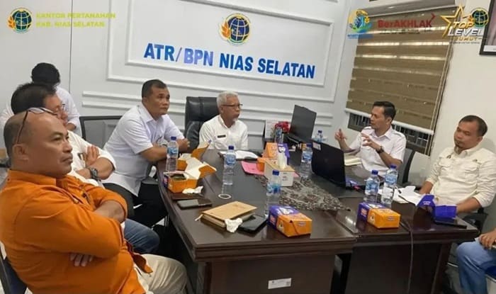Kantah Nias Selatan Sinkronkan Data Lahan Baku Sawah