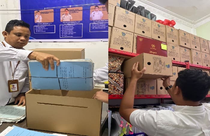 Tingkatkan Kualitas Layanan, Kantah Nias Selatan Tata Ruang Arsip Pertanahan